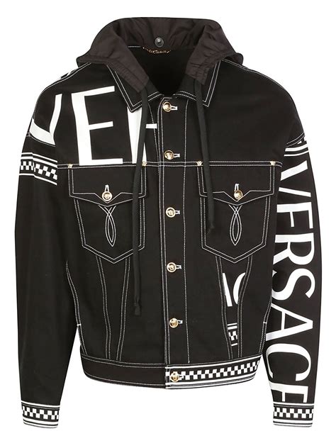 versace boys jacket|Versace denim jacket.